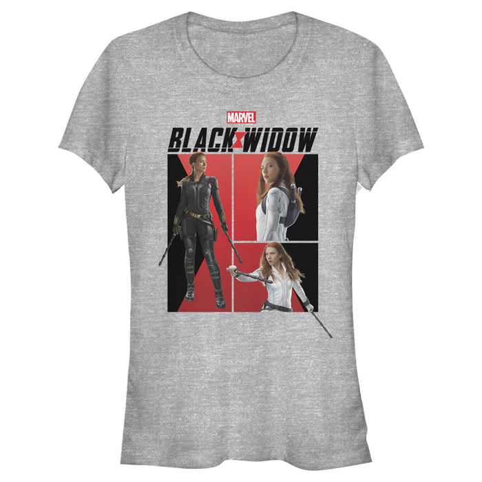 fifth sun Junior's Marvel Black Widow Character Shots T-Shirt