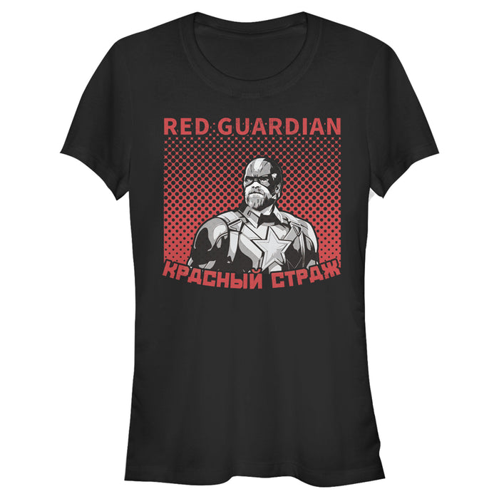 fifth sun Junior's Marvel Black Widow Guardian Gradient T-Shirt