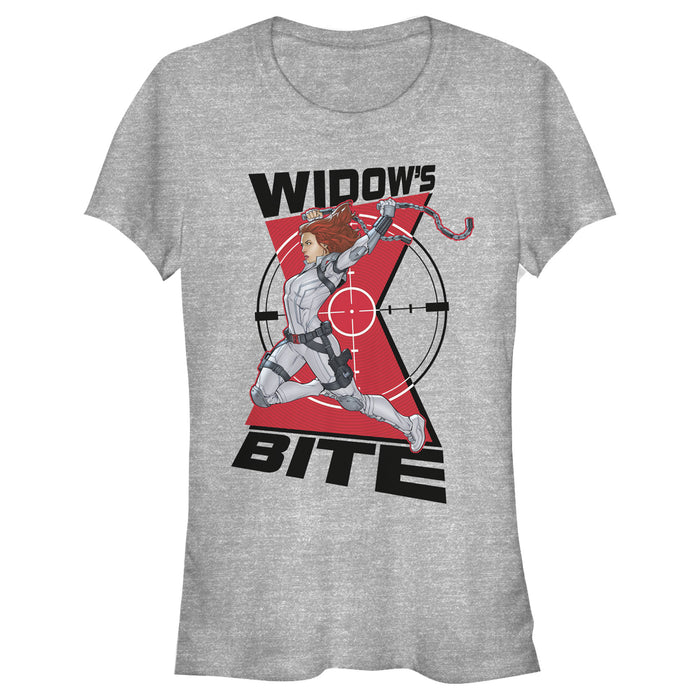 fifth sun Junior's Marvel Black Widow in the Crosshairs T-Shirt