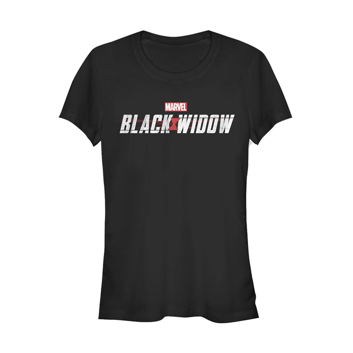 fifth sun Junior's Marvel Black Widow Movie Logo T-Shirt