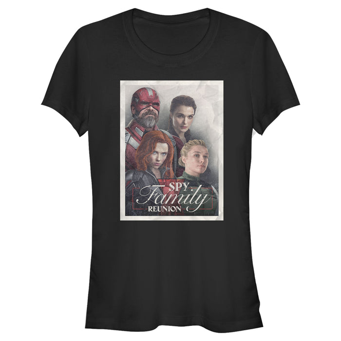 fifth sun Junior's Marvel Black Widow Spy Family Reunion T-Shirt