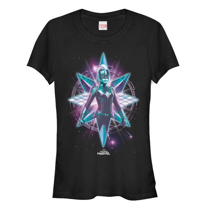 fifth sun Junior's Marvel Captain Marvel Noble Kree T-Shirt