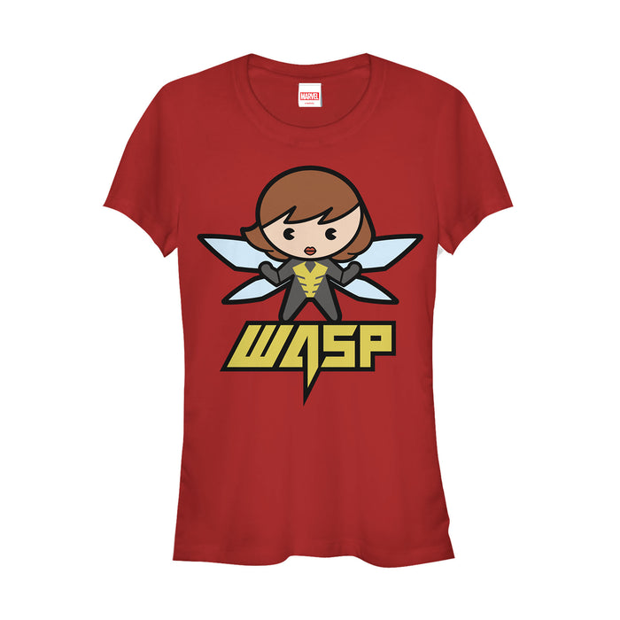 fifth sun Junior's Marvel Cartoon Kawaii Wasp T-Shirt