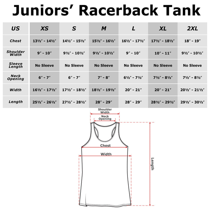Fifth Sun Junior's Marvel Deadpool Mask Classic Racerback Tank Top