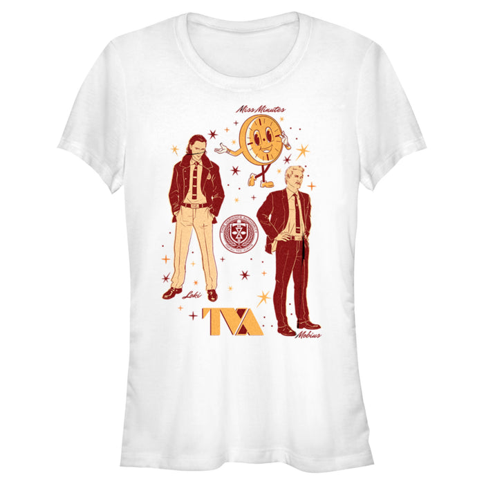 fifth sun Junior's Marvel Loki Retro Characters T-Shirt