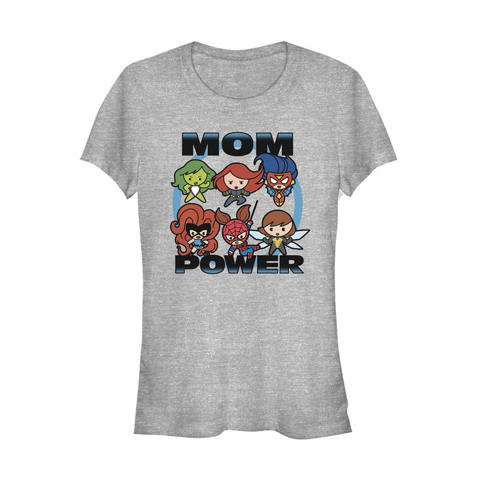 fifth sun Junior's Marvel Mother's Day Kawaii Power T-Shirt