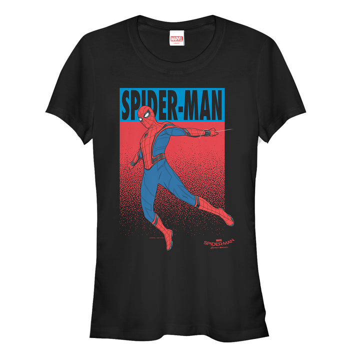 fifth sun Junior's Marvel Spider-Man: Homecoming Dot T-Shirt
