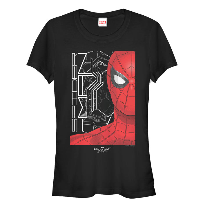 fifth sun Junior's Marvel Spider-Man: Homecoming Face T-Shirt