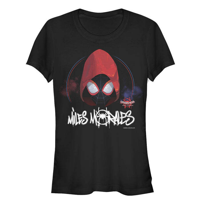 fifth sun Junior's Marvel Spider-Man: Into the Spider-Verse Hooded Miles T-Shirt