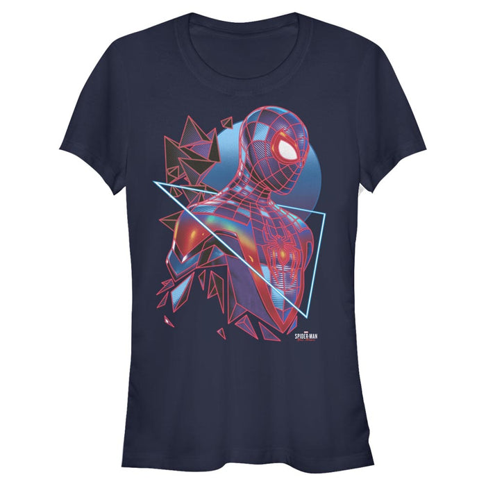 fifth sun Junior's Marvel Spider-Man: Miles Morales Retro Hero T-Shirt