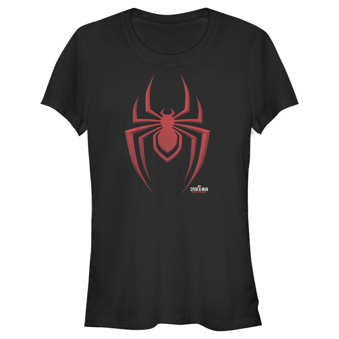 fifth sun Junior's Marvel Spider-Man: Miles Morales Spider Logo T-Shirt