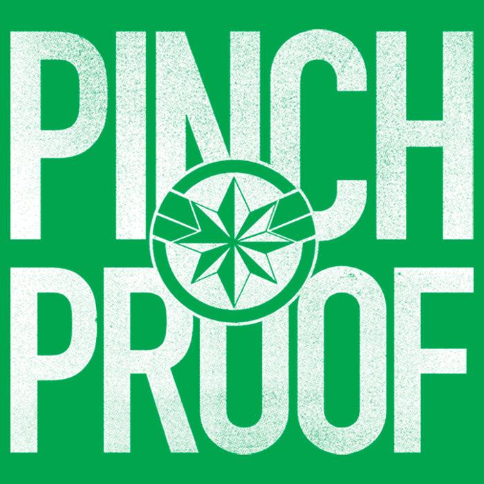Fifth Sun Junior's Marvel St. Patrick's Day Captain Marvel Pinch Proof T-Shirt