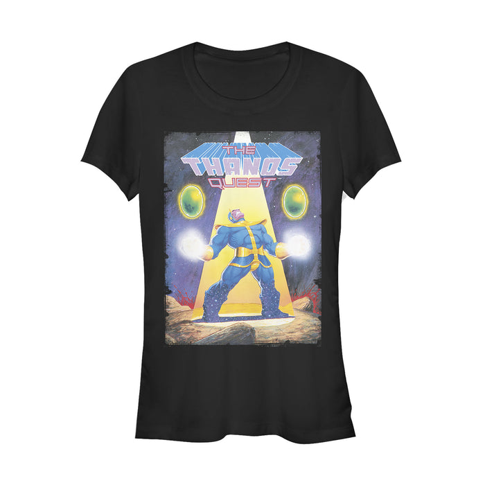 fifth sun Junior's Marvel Thanos Quest Comic Book T-Shirt