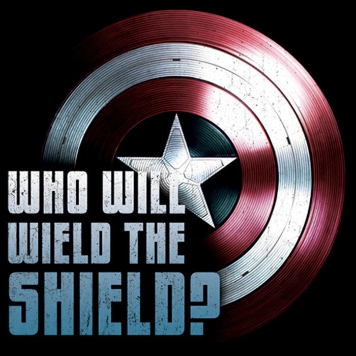Fifth Sun Junior's Marvel The Falcon And The Winter Soldier Wield The Shield T-Shirt