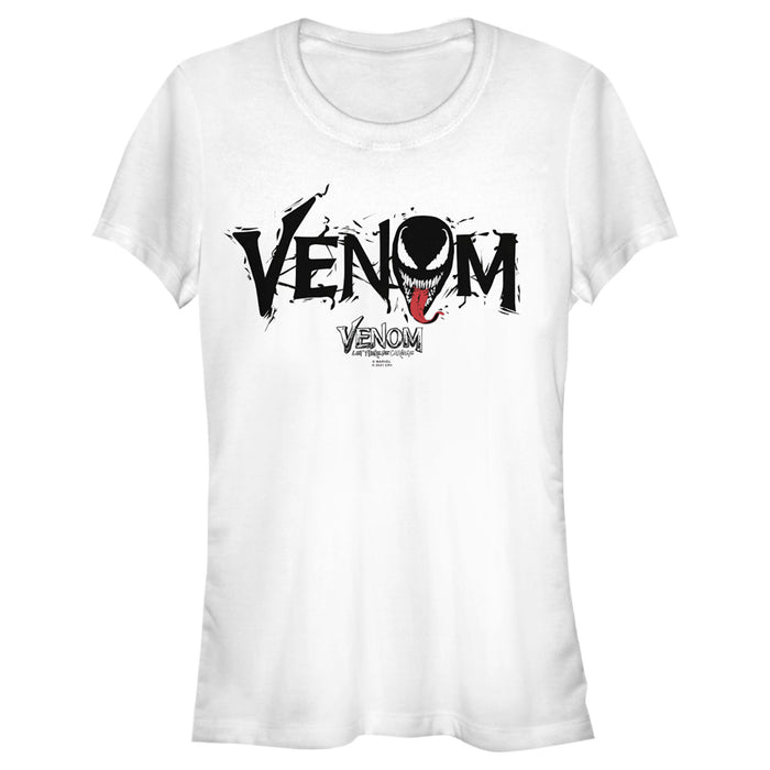 fifth sun Junior's Marvel Venom: Let There be Carnage Black Webs Logo T-Shirt