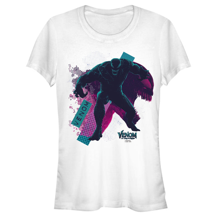 fifth sun Junior's Marvel Venom: Let There be Carnage Blue and Purple Retro T-Shirt