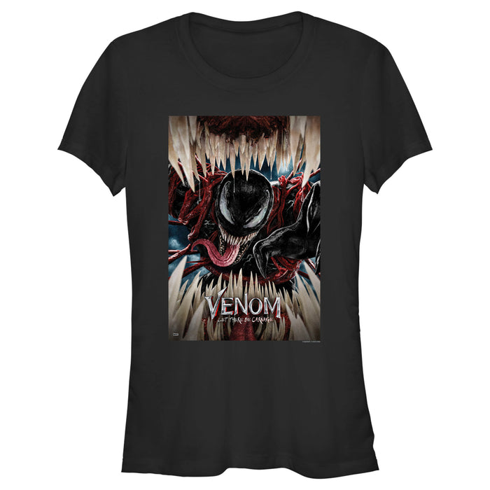 fifth sun Junior's Marvel Venom: Let There be Carnage Razor Teeth T-Shirt