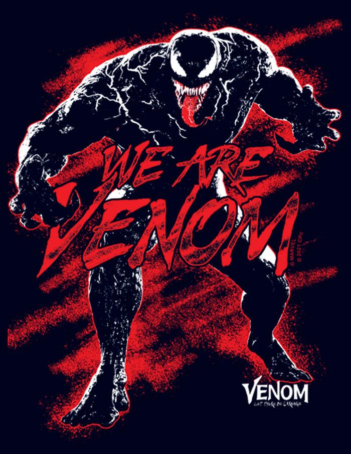 Fifth Sun Junior's Marvel Venom: Let There Be Carnage We Are Venom Red T-Shirt