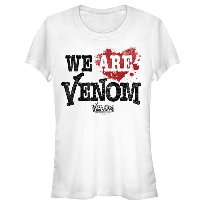 fifth sun Junior's Marvel Venom: Let There be Carnage We are Venom Heart T-Shirt