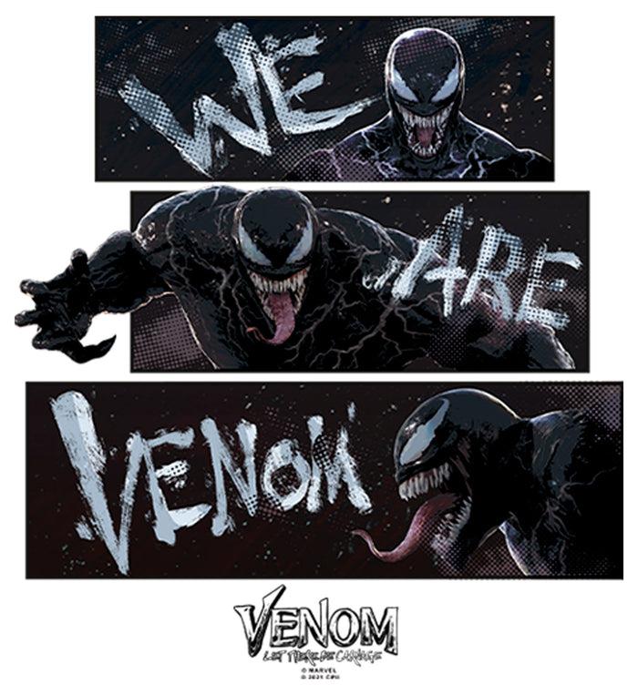 Fifth Sun Junior's Marvel Venom: Let There Be Carnage We Are Venom Comic T-Shirt