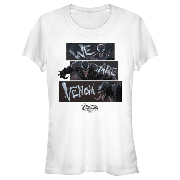 fifth sun Junior's Marvel Venom: Let There be Carnage We are Venom Comic T-Shirt