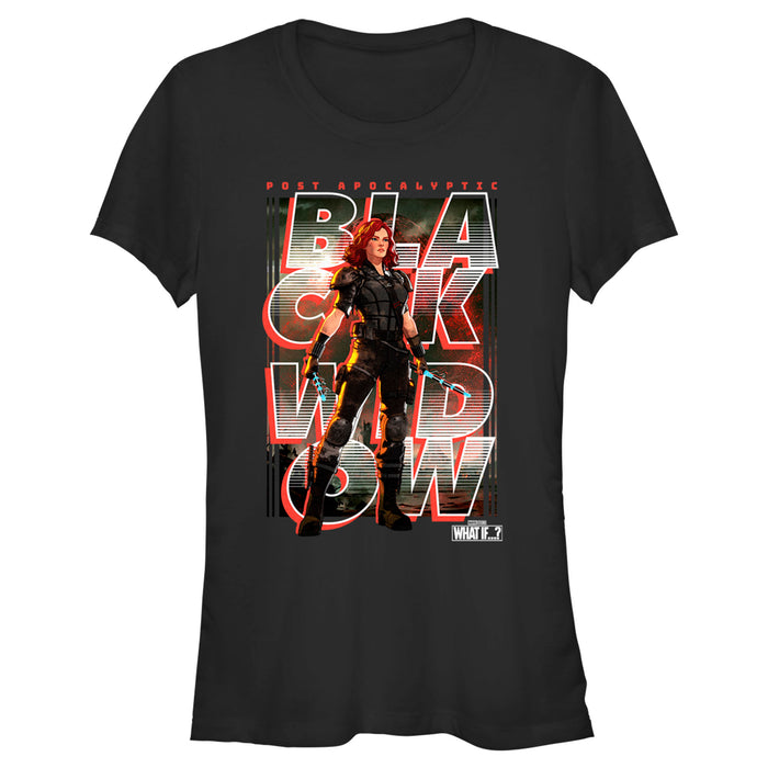 fifth sun Junior's Marvel What if…? Apocalypse Black Widow T-Shirt