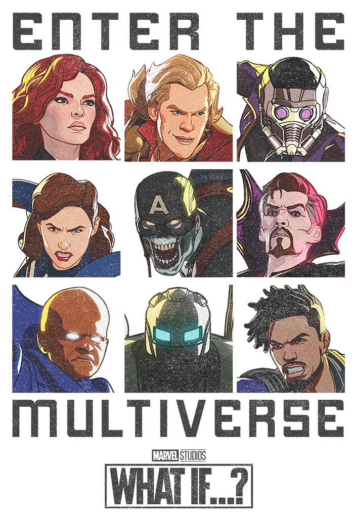 Fifth Sun Junior's Marvel What If…? Enter The Multiverse T-Shirt
