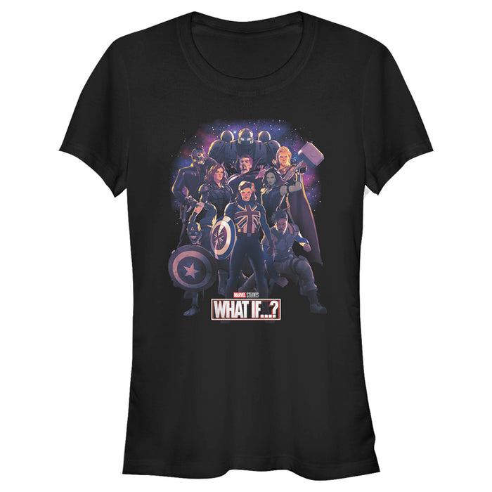 fifth sun Junior's Marvel What if…? Group Pose T-Shirt