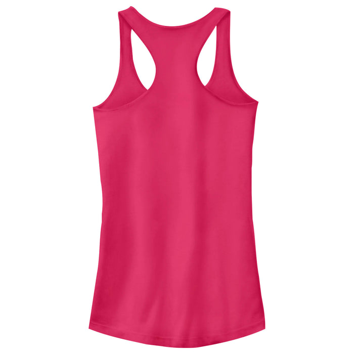 Fifth Sun Junior's Marvel Widow Floral Racerback Tank Top