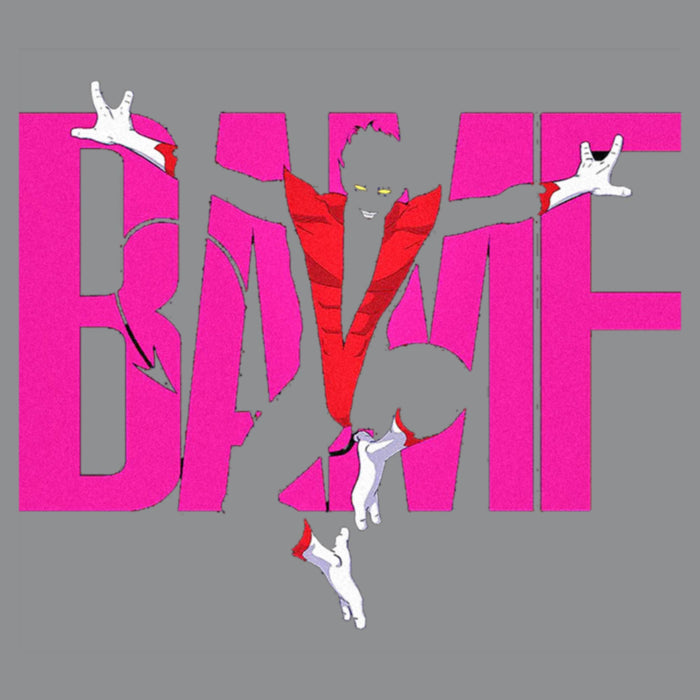 Fifth Sun Junior's Marvel: X-Men '97 Nightcrawler Bamf Bold Pink T-Shirt