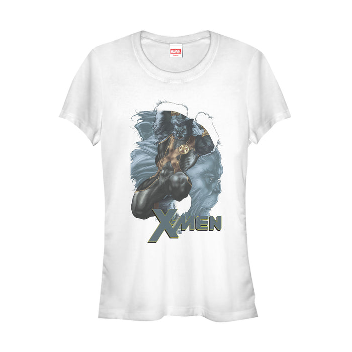 fifth sun Junior's Marvel X-Men Beast Profile T-Shirt