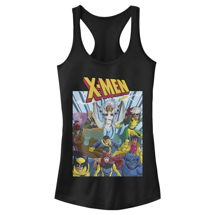 fifth sun Junior's Marvel X-Men Classic Shot Racerback Tank Top