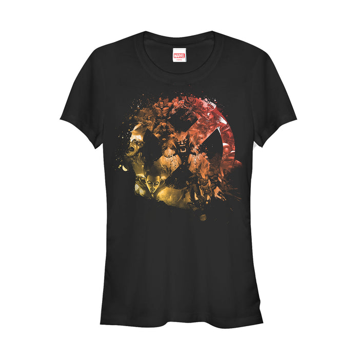 fifth sun Junior's Marvel X-Men Collage Logo T-Shirt