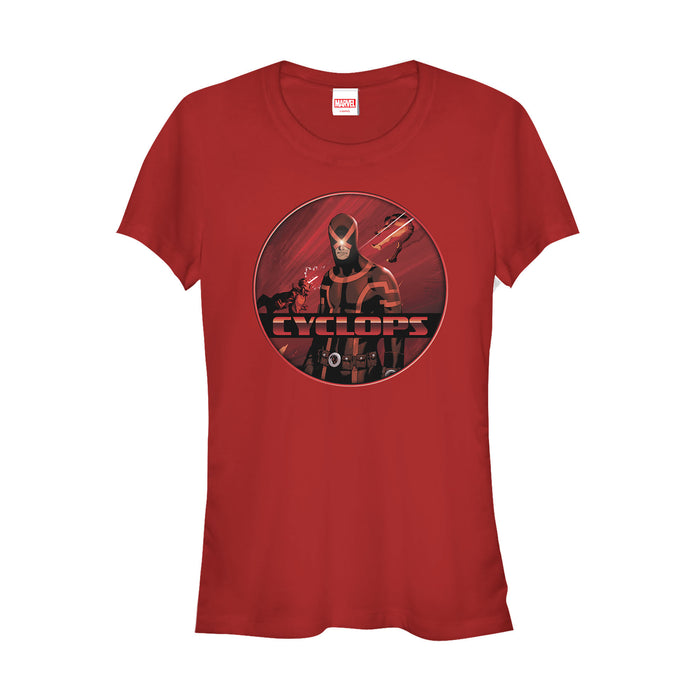 fifth sun Junior's Marvel X-Men Cyclops Badge T-Shirt