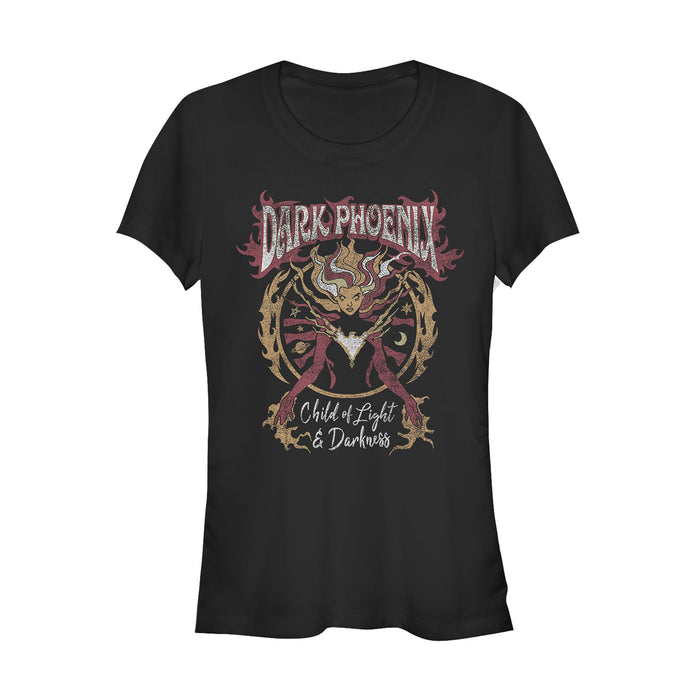 fifth sun Junior's Marvel X-Men Dark Phoenix Rock n Roll T-Shirt