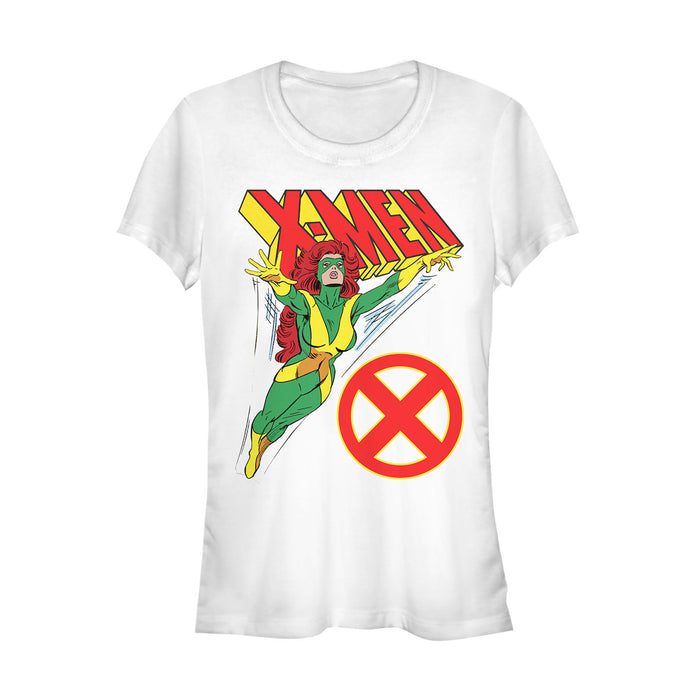 fifth sun Junior's Marvel X-Men Jean Grey Flight T-Shirt