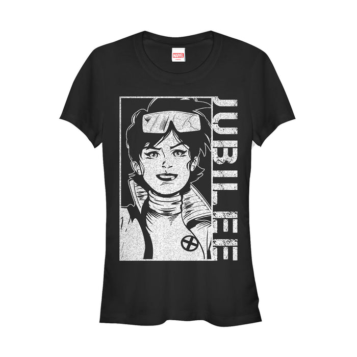 fifth sun Junior's Marvel X-Men Jubilee Portrait T-Shirt