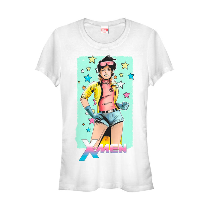fifth sun Junior's Marvel X-Men Jubilee Stars T-Shirt