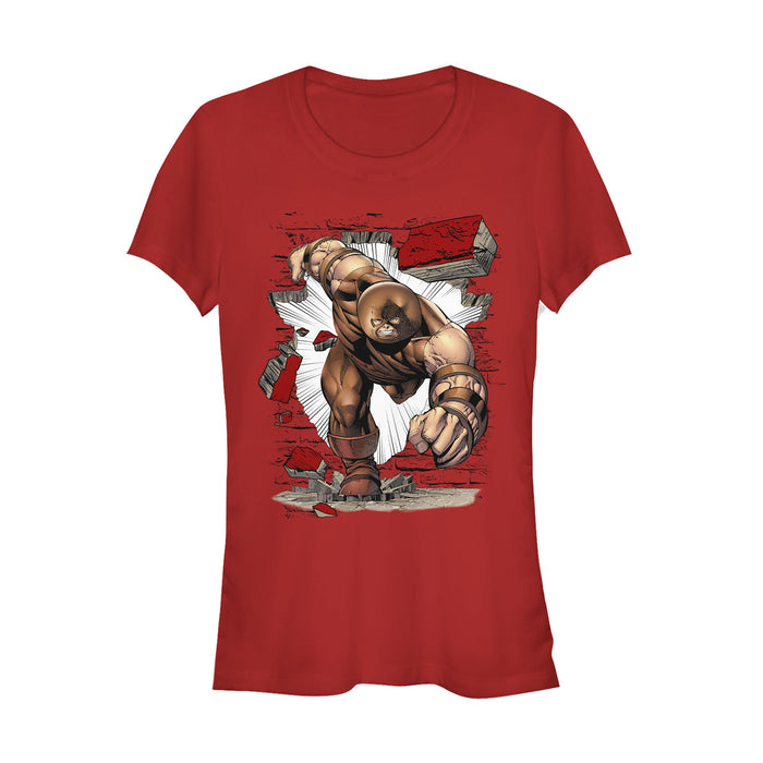 fifth sun Junior's Marvel X-Men Juggernaut Crash T-Shirt