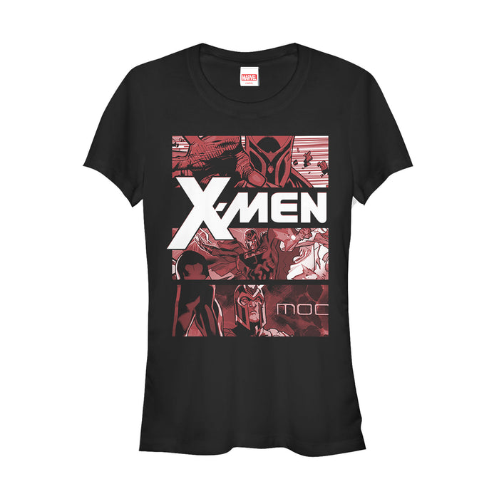 fifth sun Junior's Marvel X-Men Magneto Panels T-Shirt