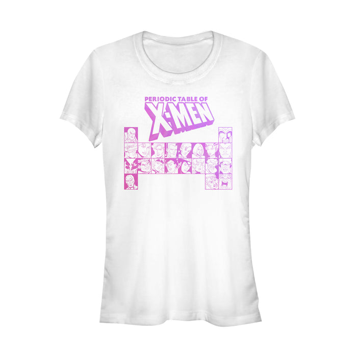 fifth sun Junior's Marvel X-Men Periodic Table T-Shirt