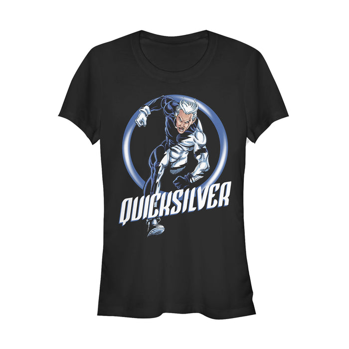 fifth sun Junior's Marvel X-Men Quicksilver Race T-Shirt