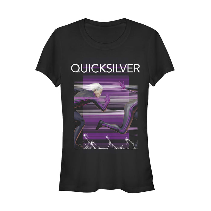 fifth sun Junior's Marvel X-Men Quicksilver Streak T-Shirt