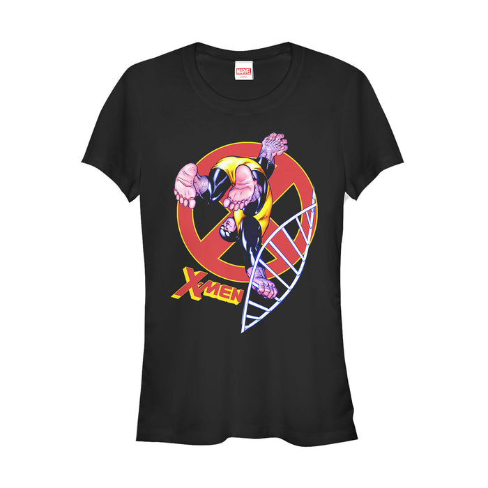fifth sun Junior's Marvel X-Men Retro Beast Swing T-Shirt