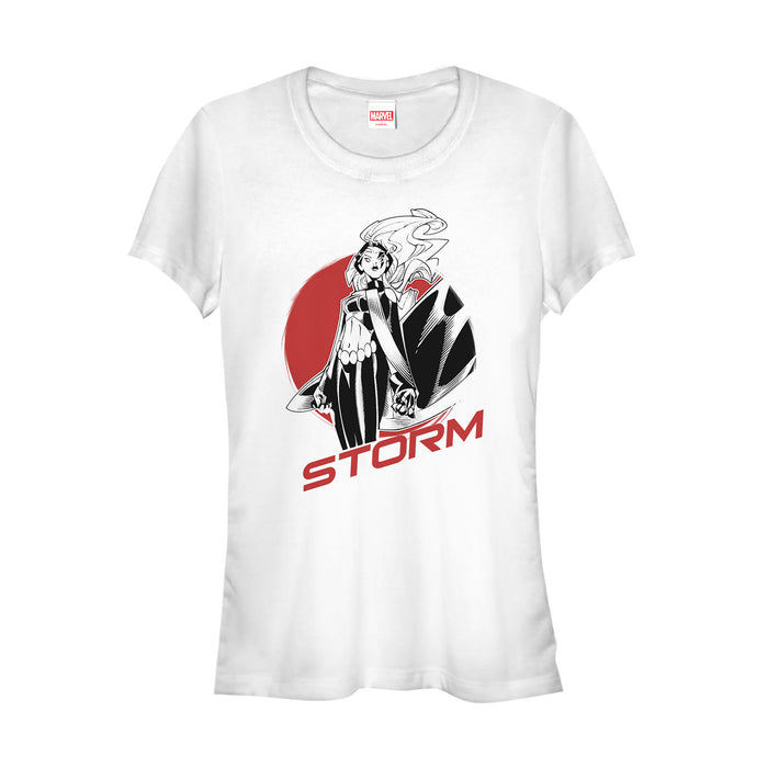 fifth sun Junior's Marvel X-Men Storm Badge T-Shirt