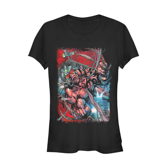 fifth sun Junior's Marvel X-Men Wolverine Experiment X T-Shirt