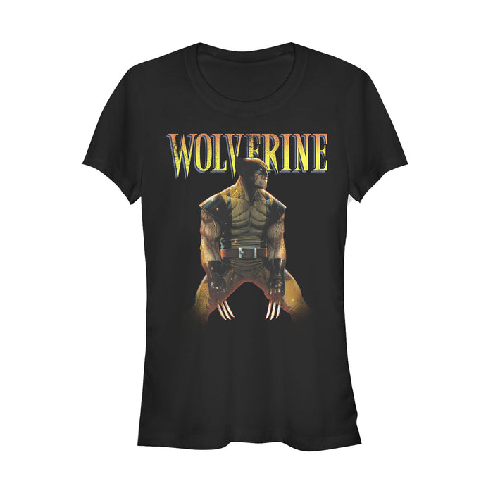 fifth sun Junior's Marvel X-Men Wolverine Ready T-Shirt