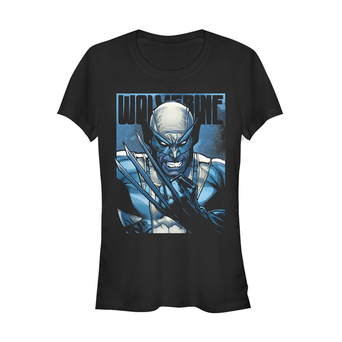 fifth sun Junior's Marvel X-Men Wolverine Shadow T-Shirt
