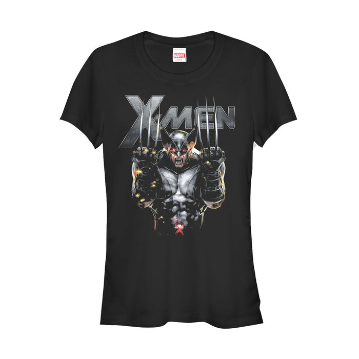 fifth sun Junior's Marvel X-Men Wolverine Sharp Claws T-Shirt