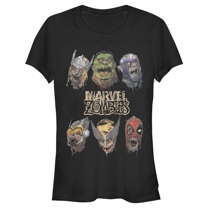 fifth sun Junior's Marvel Zombies Happy Heroes T-Shirt